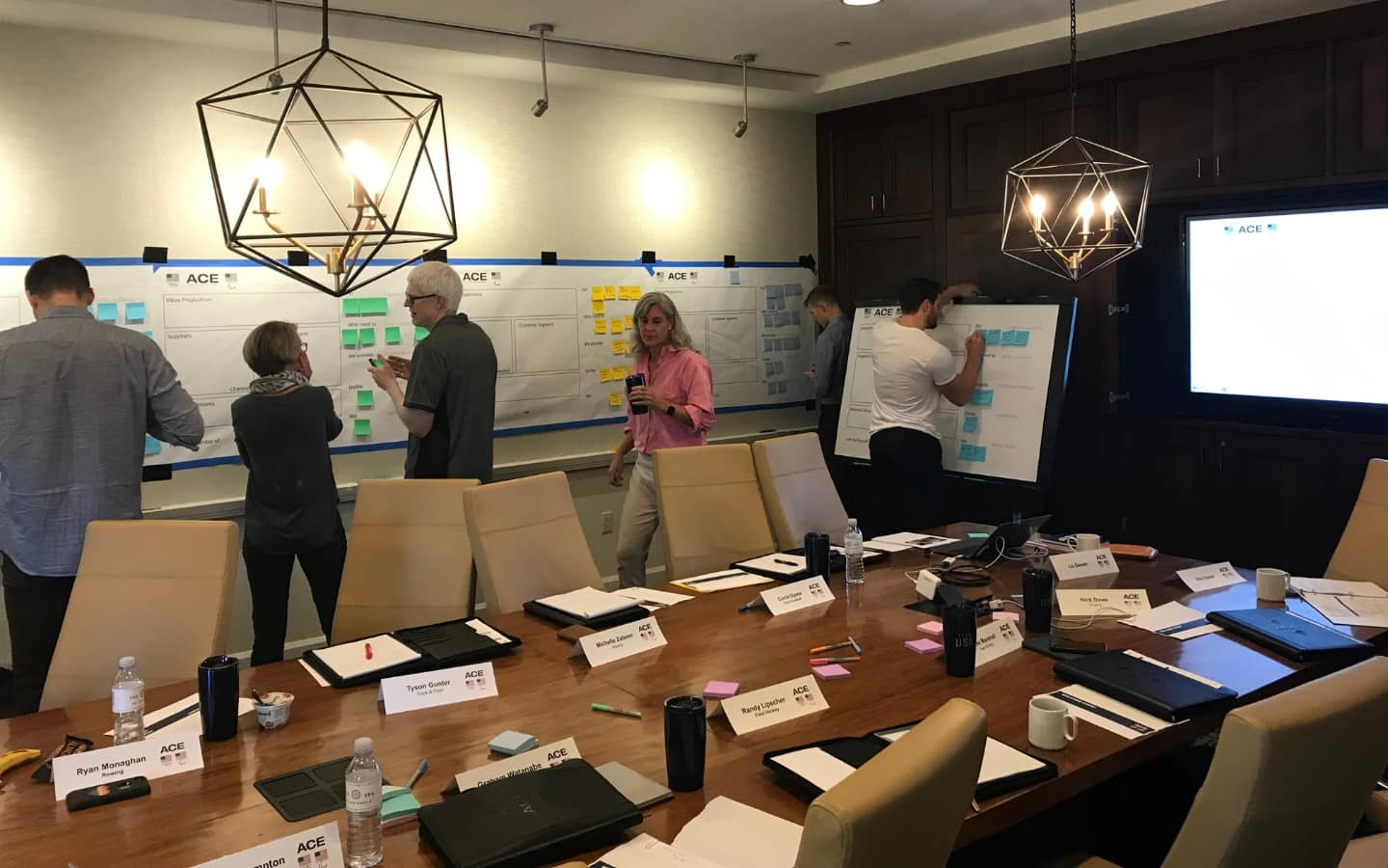 Athletes participate in ACE Business Startup Bootcamp October 2019