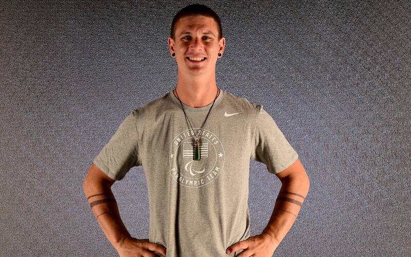 Paralympic gold medalist Evan Strong