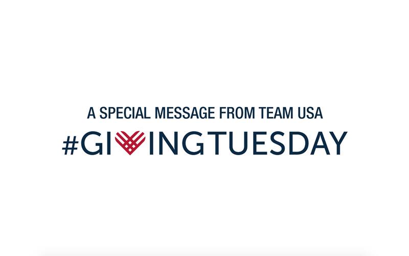 A special message from Team USA on #GivingTuesday
