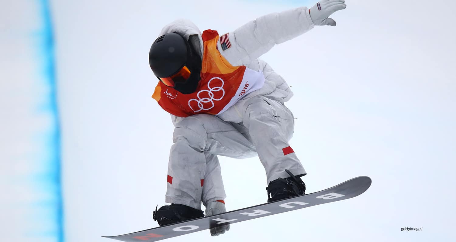 Shaun White competes during the Snowboard Men's Halfpipe Qualification on day four of the  Winter Olympic Games PyeongChang 2018 on Feb. 13, 2018 in Pyeongchang-gun, South Korea.