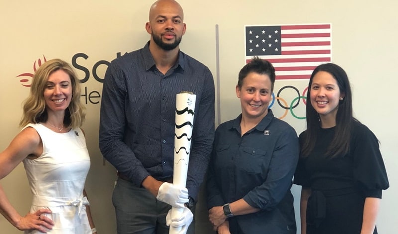 he Adecco Group assists currently training and retired Team USA athletes, like Keith Moffatt, with career services.