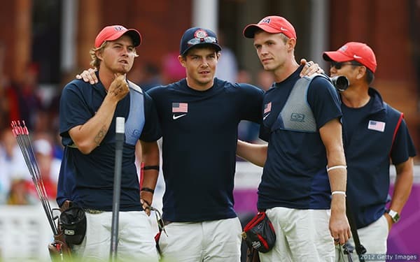 U.S. men's archery team