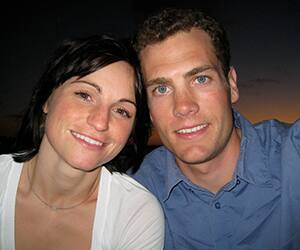 Tim Burke and ANDREA HENKEL celebrate Valentines Day