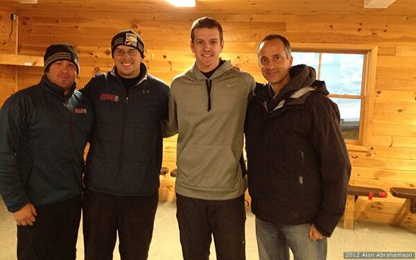 Michael Burke, Bryan Berghorn, Shane Hook and Alan Abrahamson