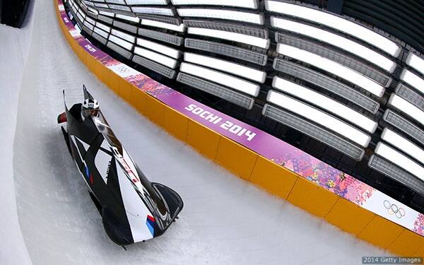 Elena Meyers trains in Sochi