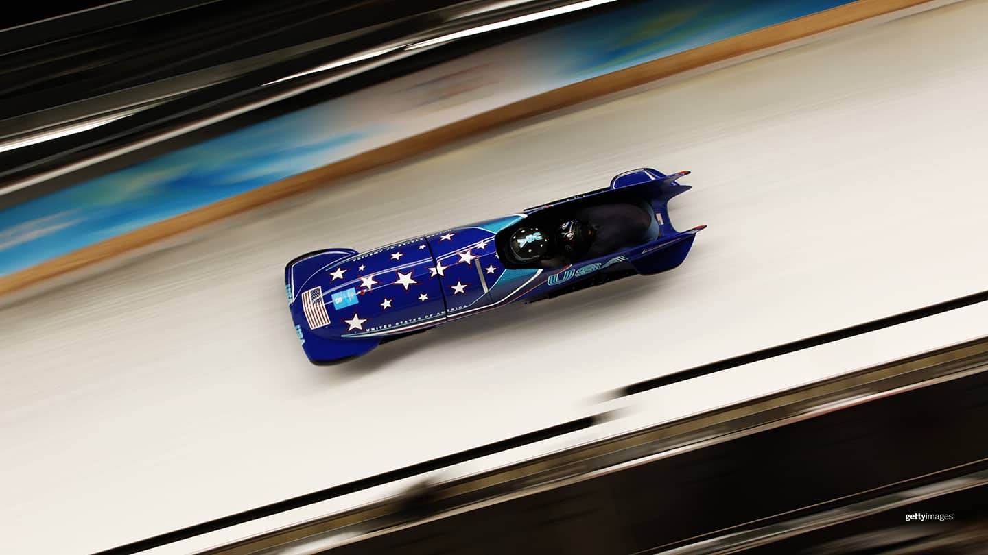 Elana Meyers Taylor and Sylvia Hoffman