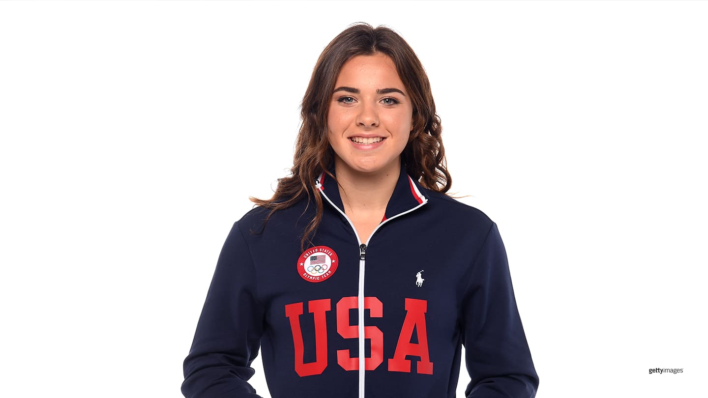 Sprint canoeist Nevin Harrison poses for a portrait during the Team USA Tokyo 2020 Olympic shoot on Nov. 22, 2019 in West Hollywood, California.