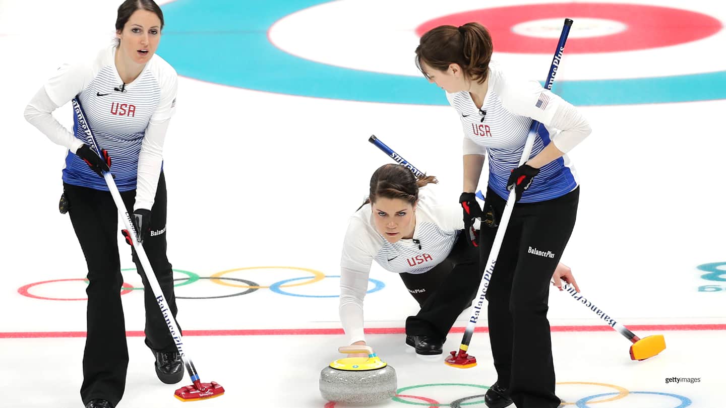 U.S. women's curling team