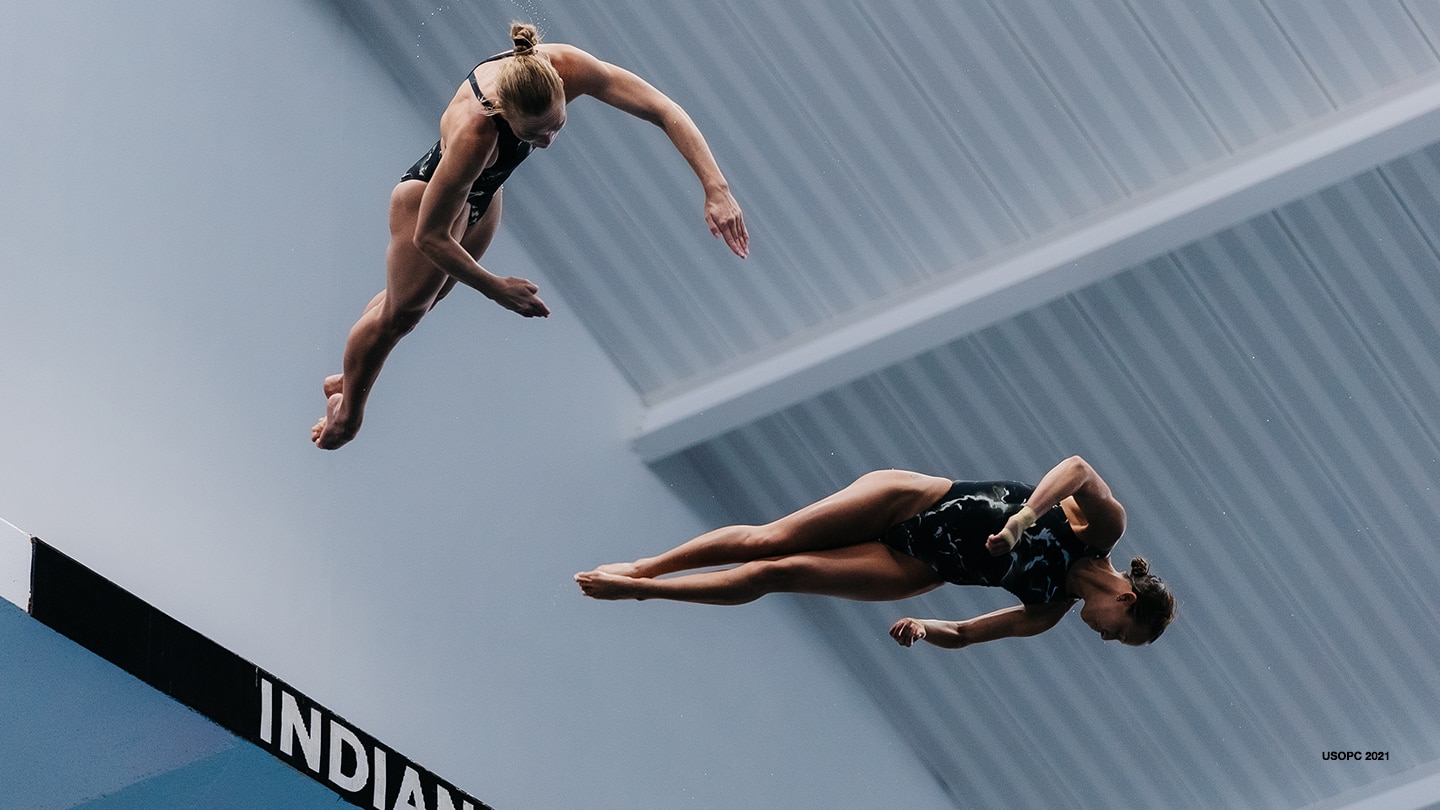 Delaney Schnell and Jessica Parratto