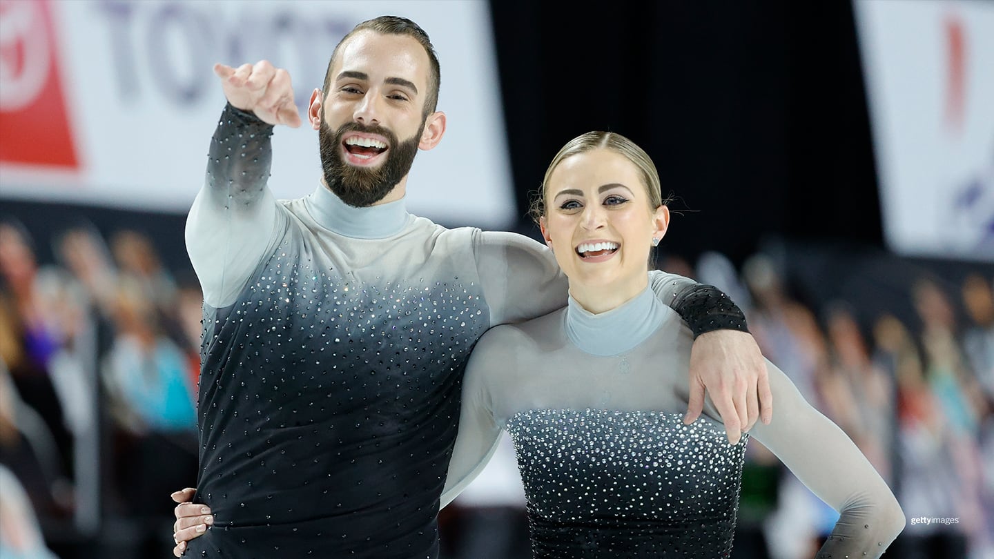 Ashley Cain-Gribble and Timothy LeDuc