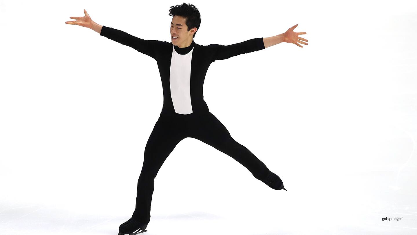 Nathan Chen competes in the mens short program during the 2019 U.S. Figure Skating Championships on Jan. 26, 2019 in Detroit, Michigan.