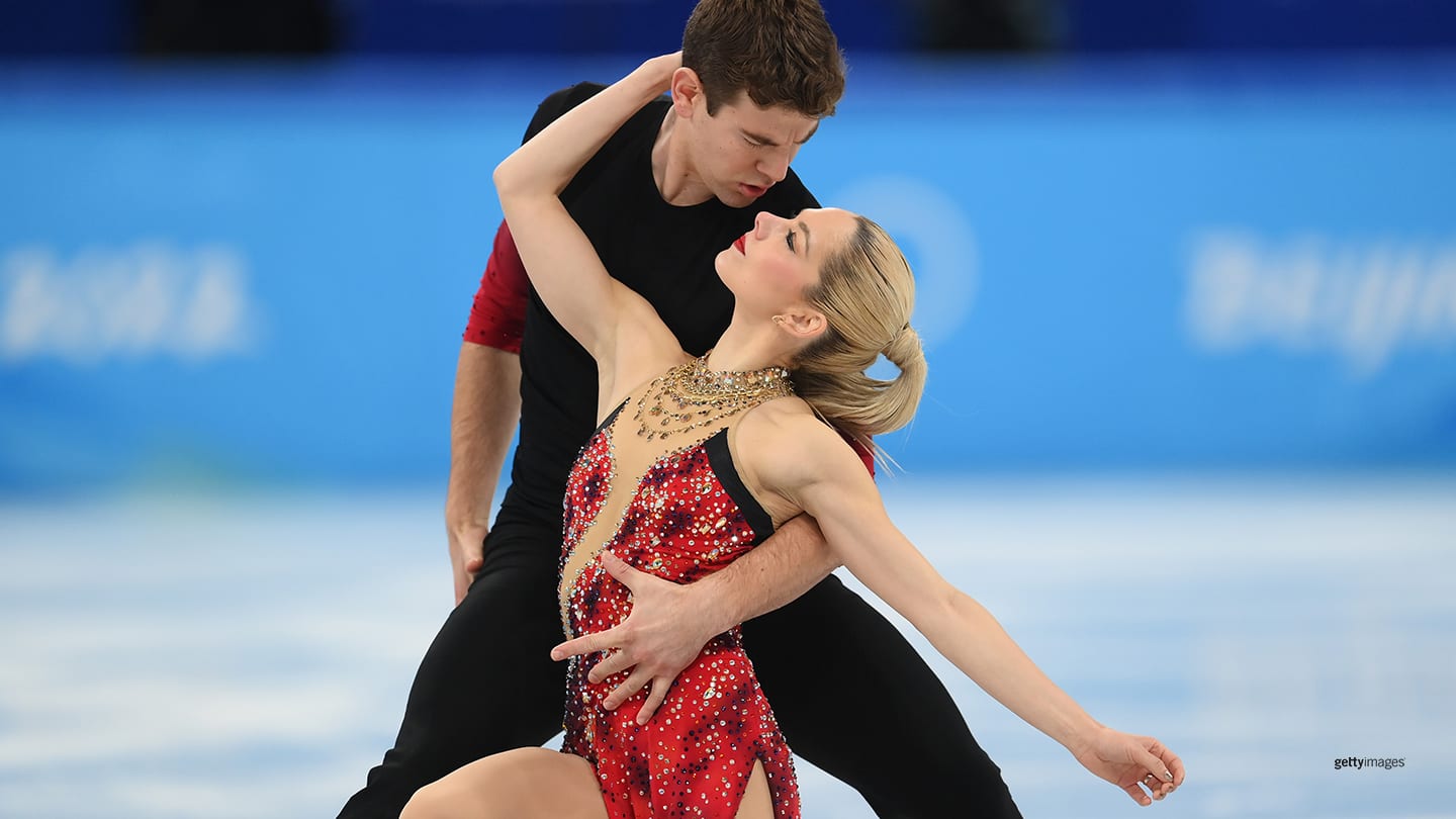 Alexa Knierim and Brandon Frazier