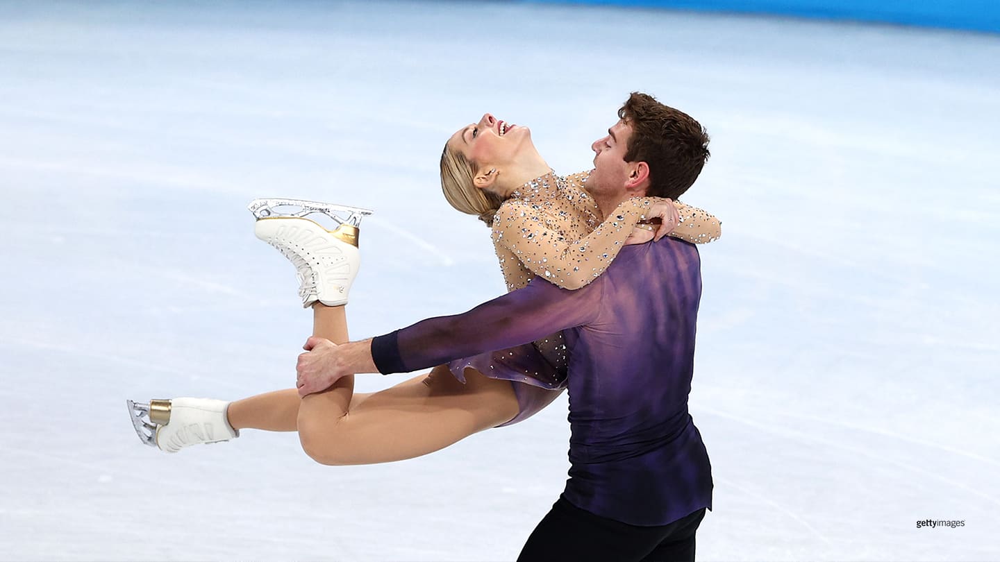 Alexa Knierim and Brandon Frazier