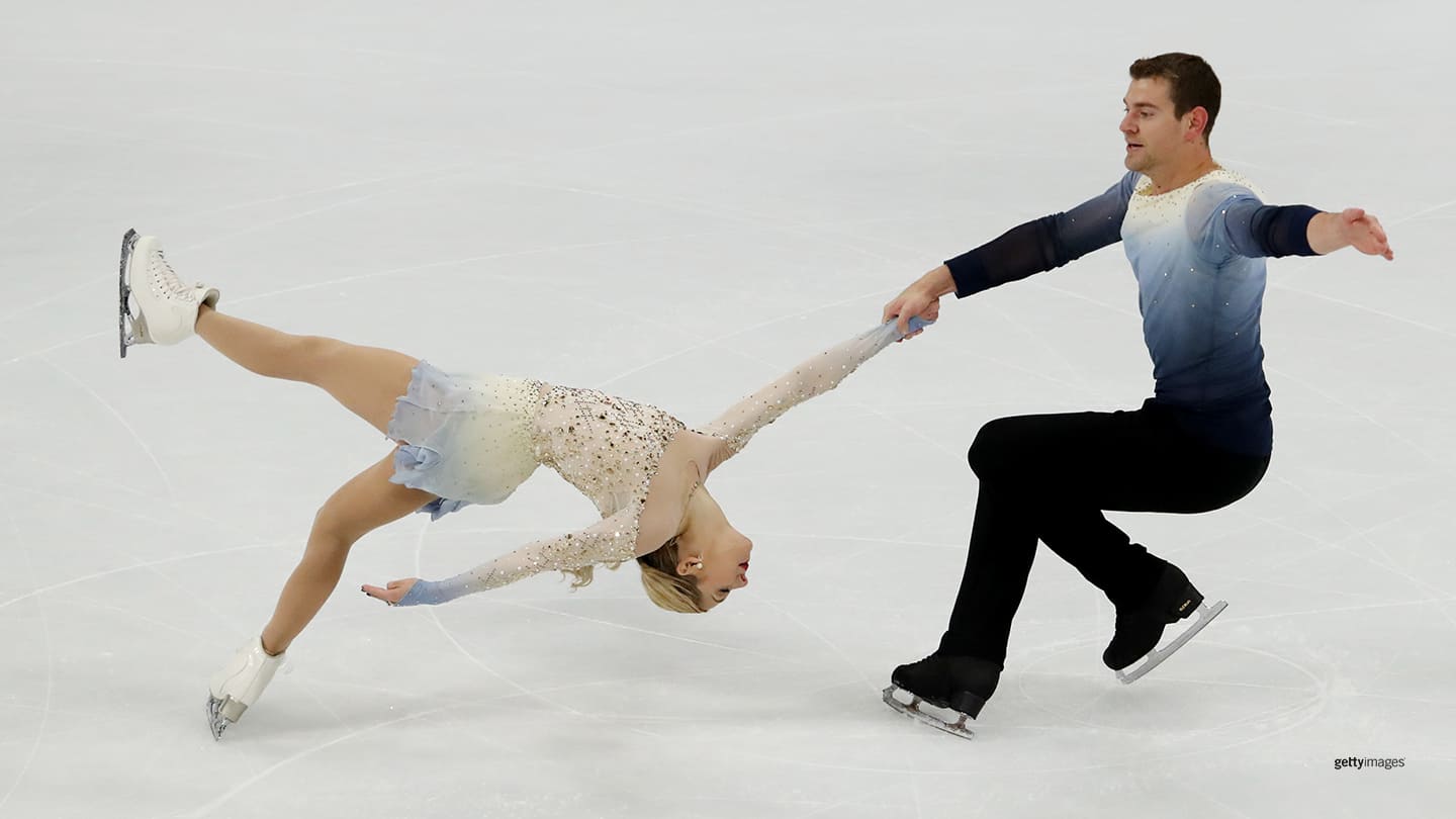 Alexa Knierim and Brandon Frazier