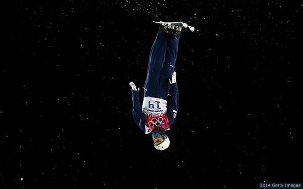 Mac Bohonnon competes in sochi