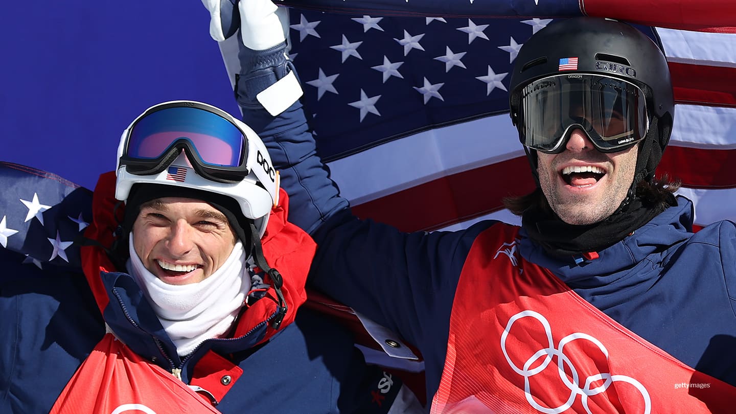 Nick Goepper and Alex Hall