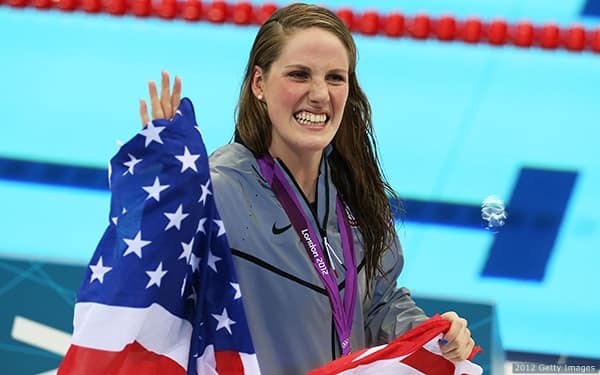Missy franklin at the London Games