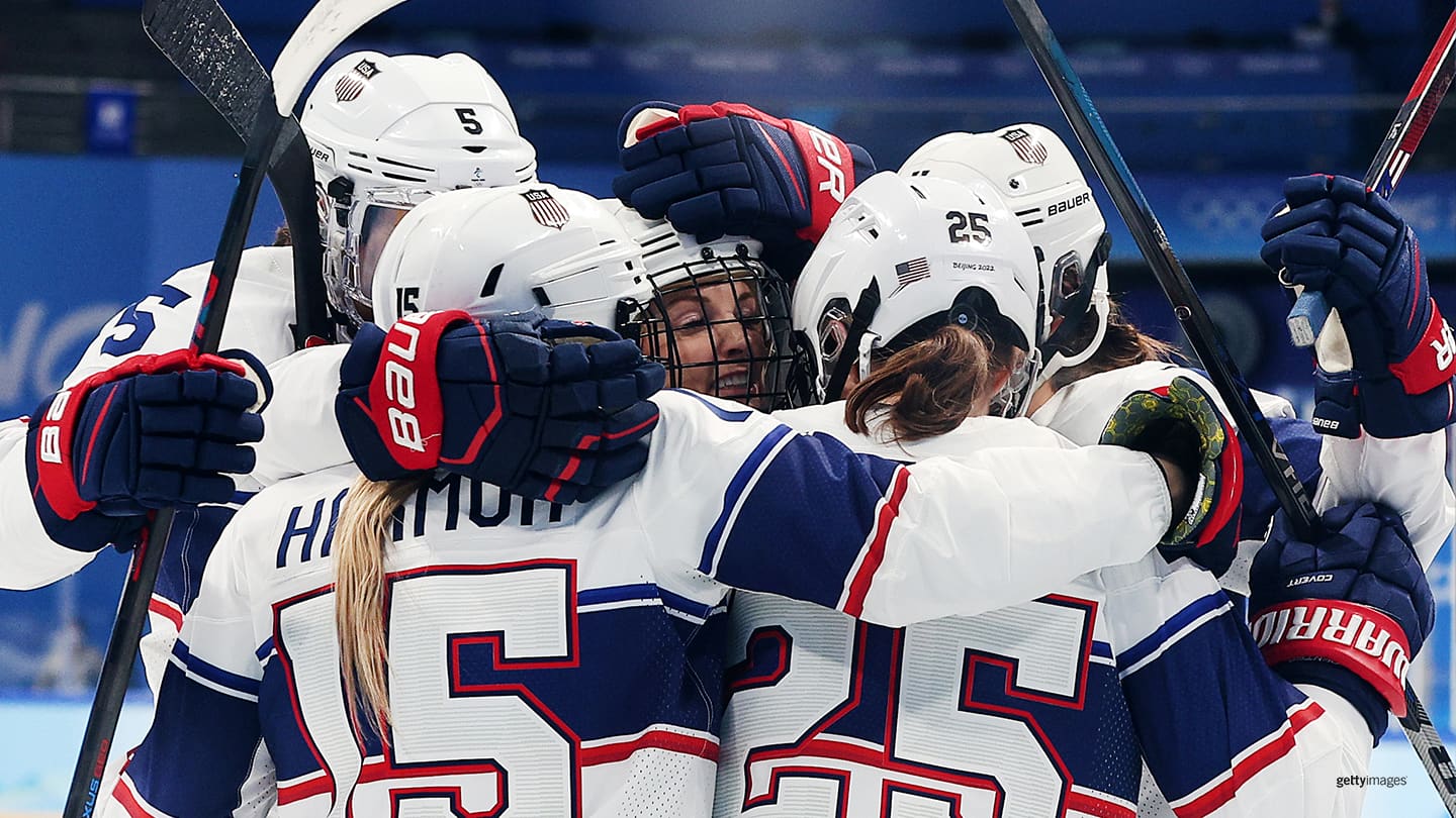 2022 U.S. Women's Olympic Hockey Team