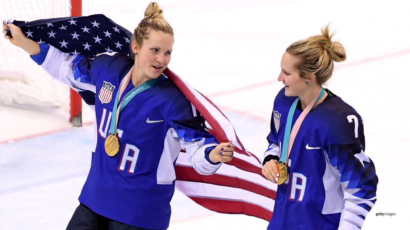 Jocelyne Lamoureux-Davidson and Monique Lamoureux-Morando