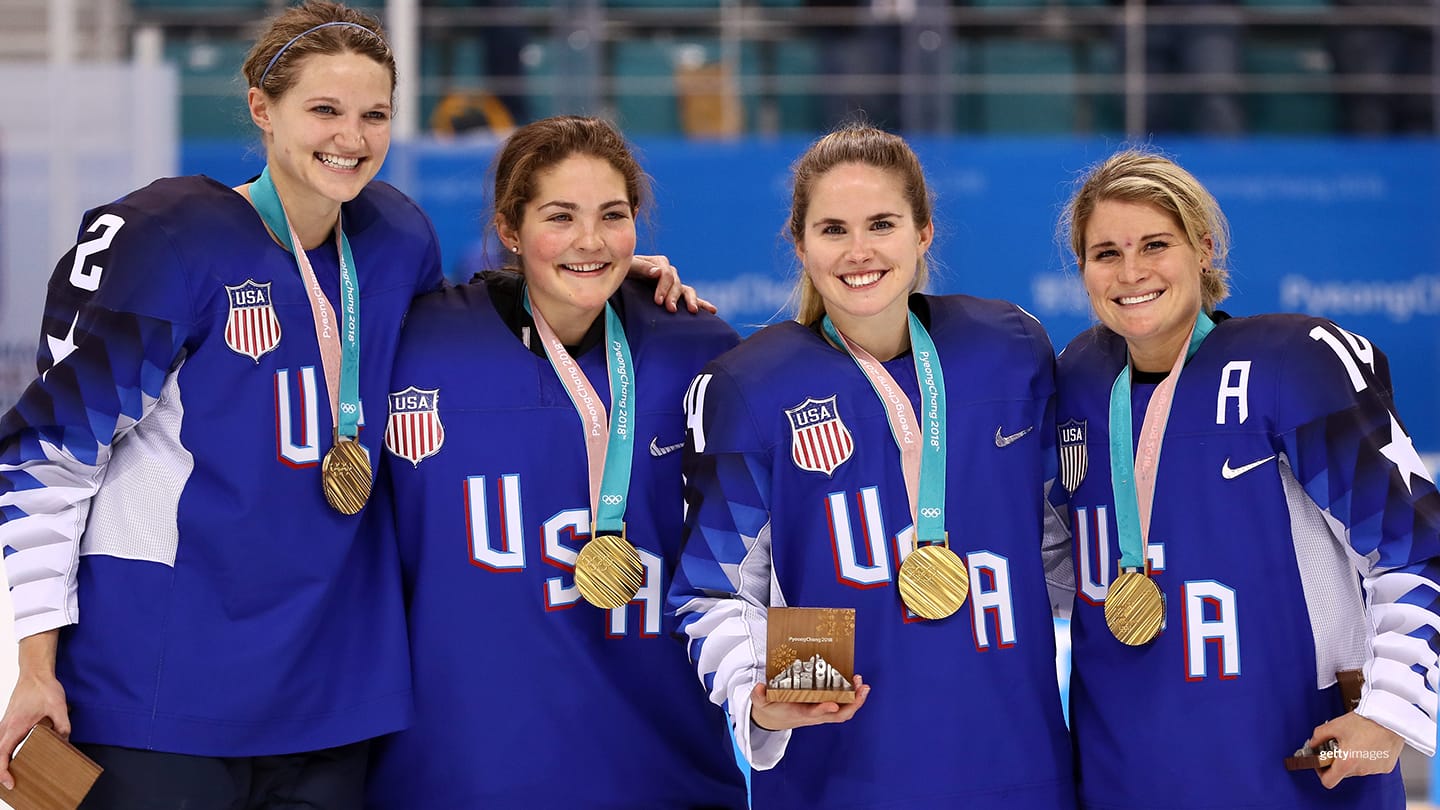 2018 U.S. Women's Olympic Hockey Team
