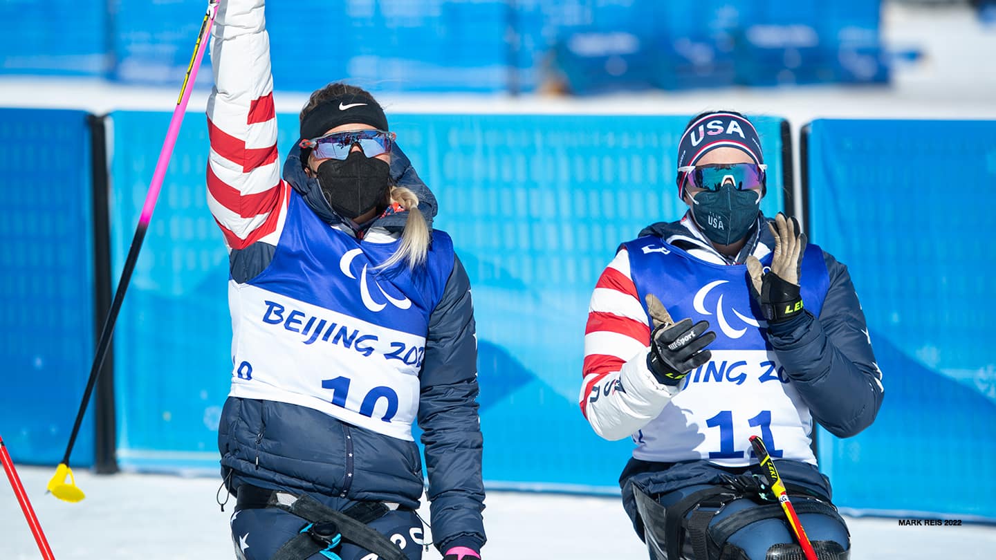 Oksana Masters and Kendall Gretsch