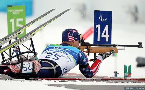 Andy Soule competes in Vancouver Paralympics