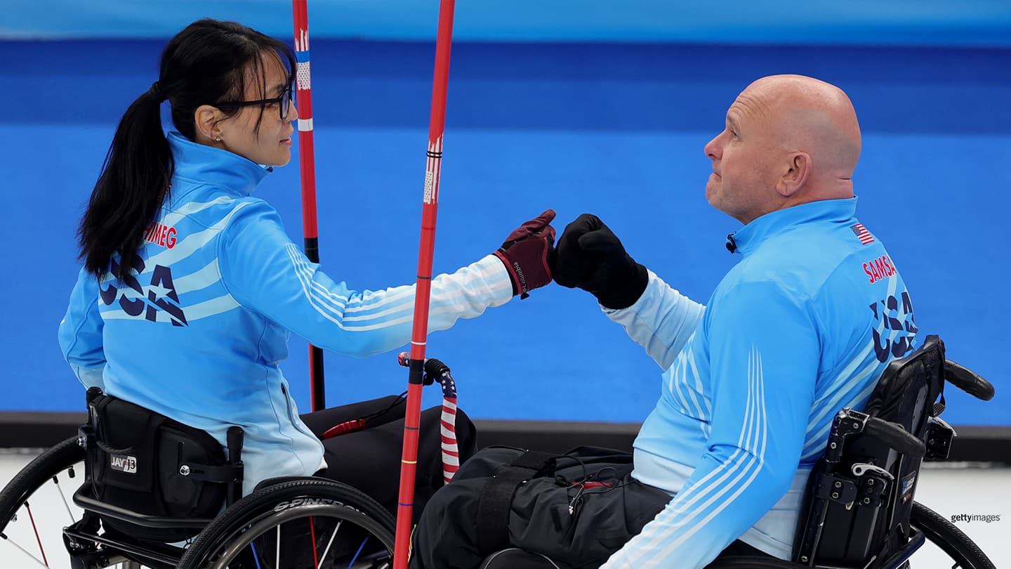 Oyuna Uranchimeg and David Samsa