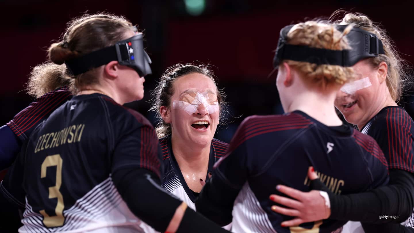 Team USA women's goalball