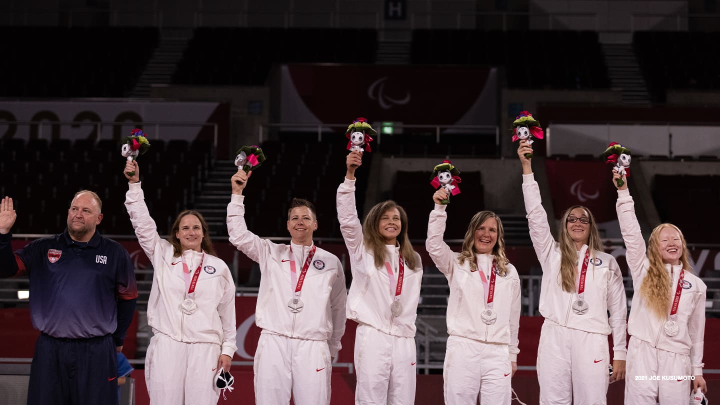 Women's Goalball Team