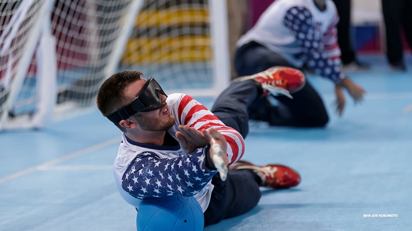 Calahan Young competes at the Parapan American Games Lima 2019 on Aug. 31, 2019 in Lima, Peru. 