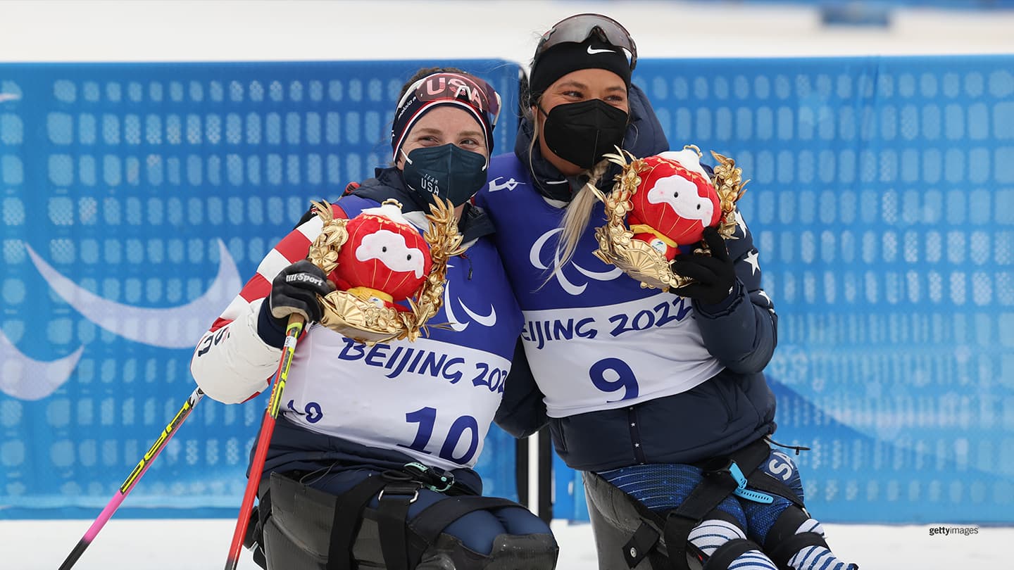 Kendall Gretsch and Oksana Masters