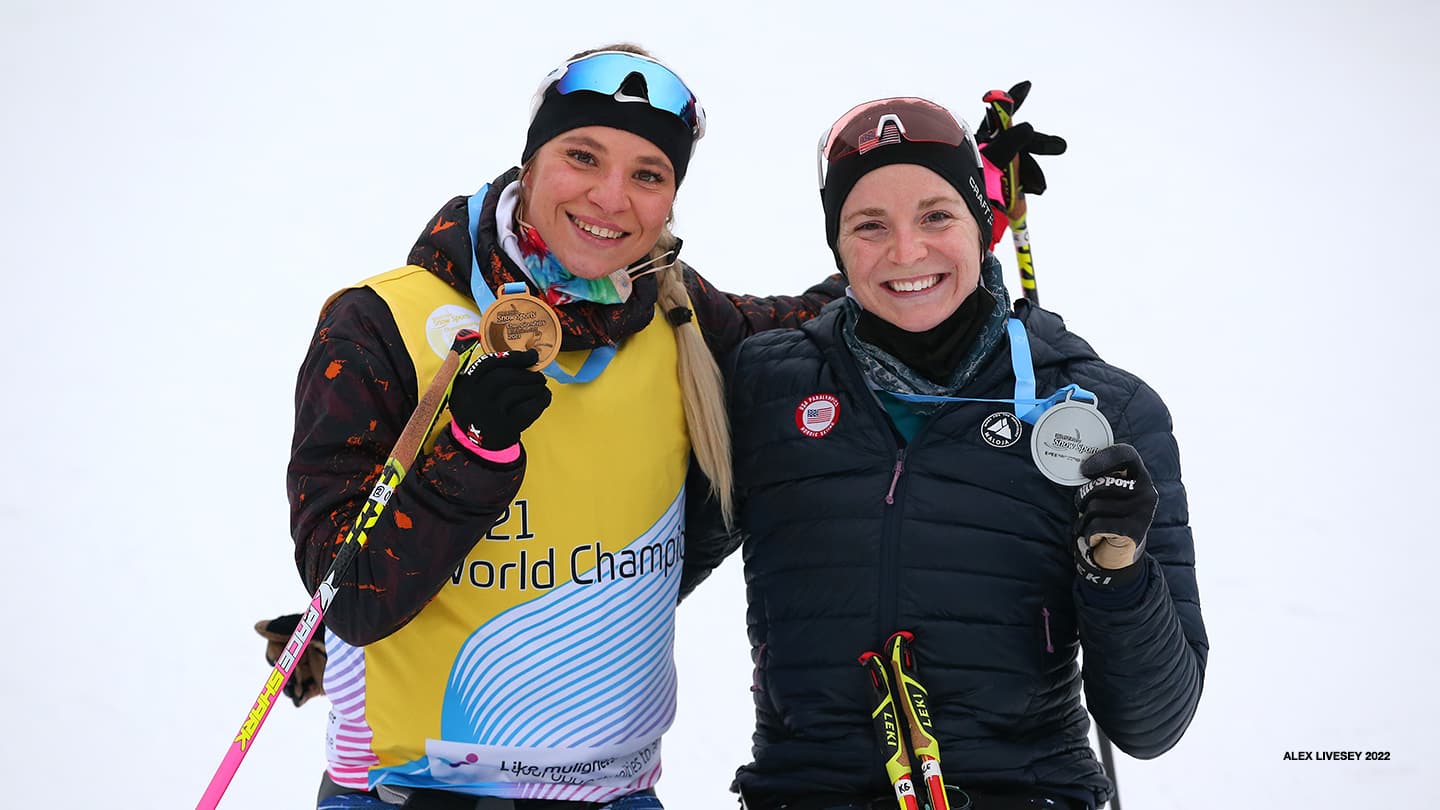 Oksana Masters and Kendall Gretsch