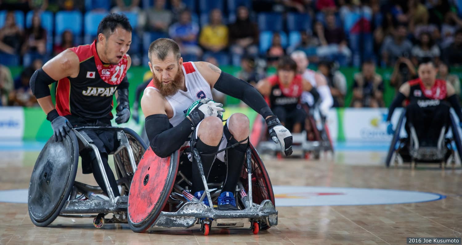 Chuck Melton competes at the Paralympic Games Rio 2016 on Sept. 16, 2016 in Rio de Janeiro.
