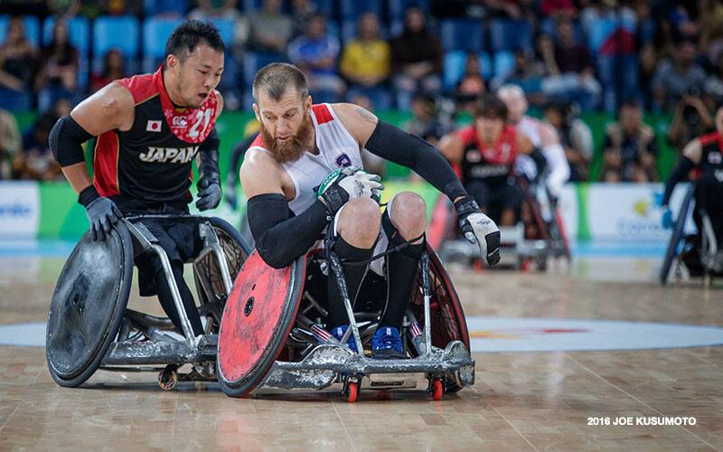 Chuck Melton competes at the Paralympic Games Rio 2016 on Sept. 16, 2016 in Rio de Janeiro.