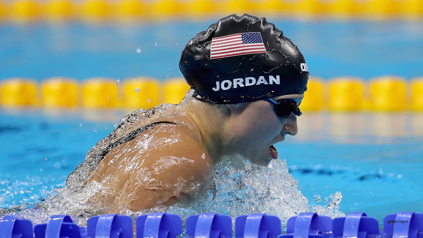 Cortney Jordan of the United States competes at the Womens 200m Individual Medley SM7 Final during day 6 of the Rio 2016 Paralympic Games at the Olympic Aquatics Stadium on September 13, 2016 in Rio de Janeiro, Brazil. 
