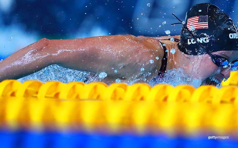 Jessica Long competes at 2017 World Championships. 