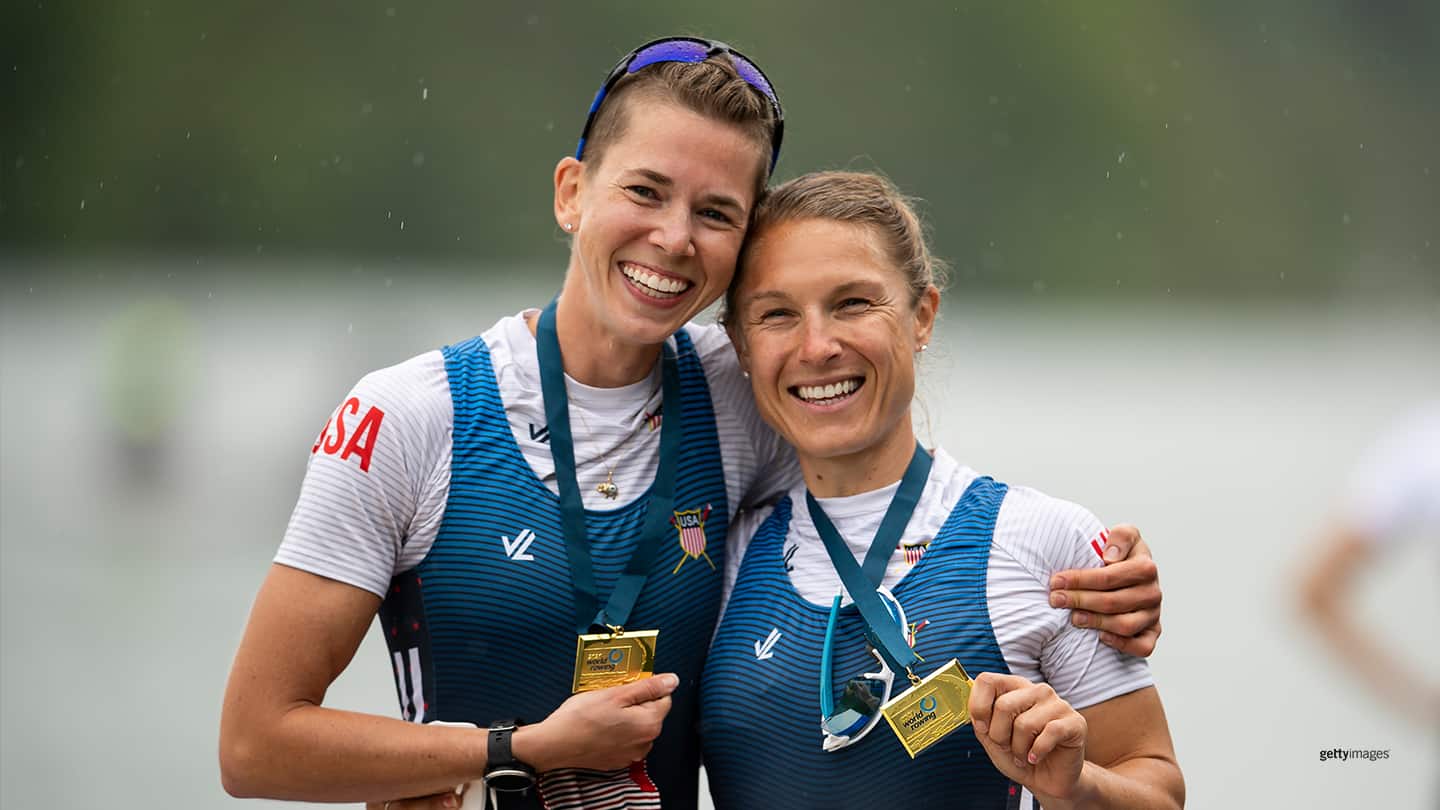 Molly Reckford nad Michelle Sechser