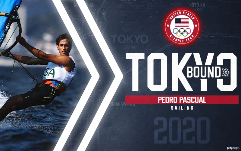 Graphic celebrating the qualification of Pedro Pascual