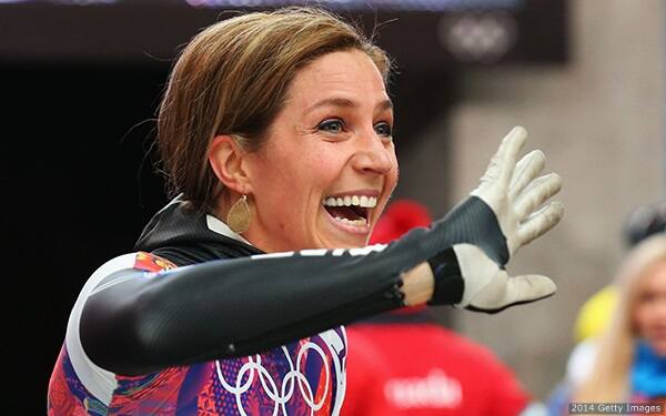 Pikus-Pace wins silver in Sochi