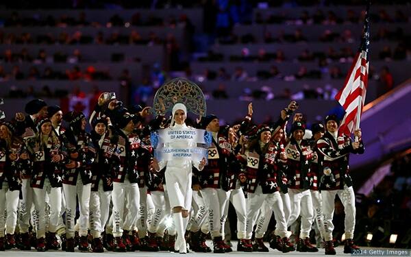Sochi Opening ceremony