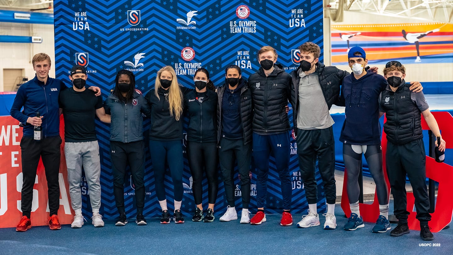 2022  U.S. Olympic Long Track Speedskating Team