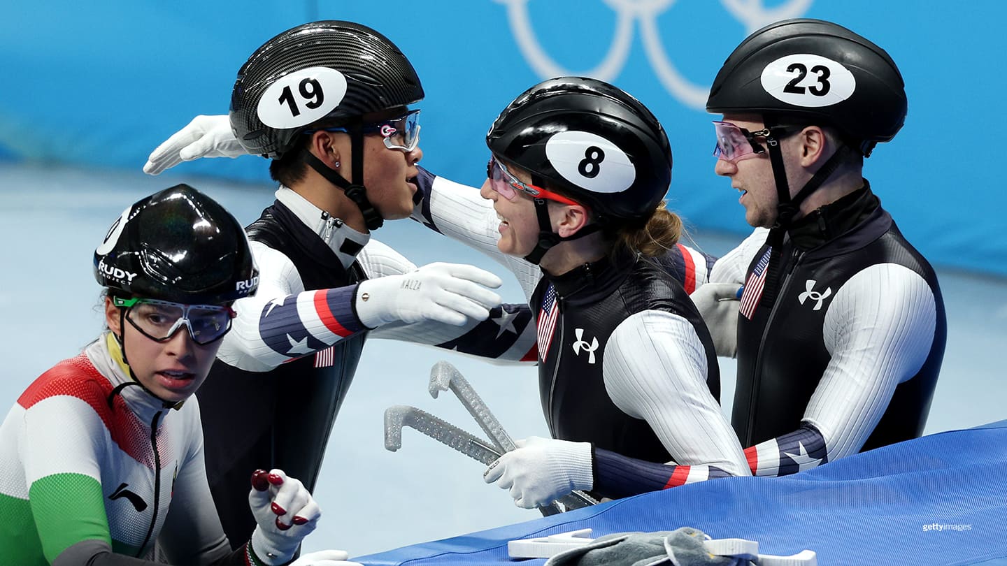 Andrew Heo, Kristen Santos and Ryan Pivirotto