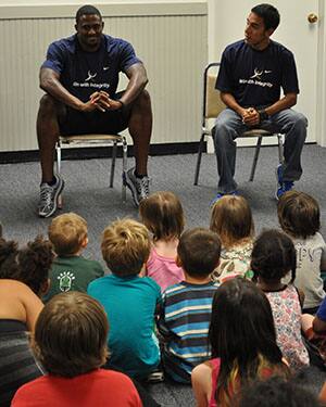 Oliver and Manzano at Team for Tomorrow