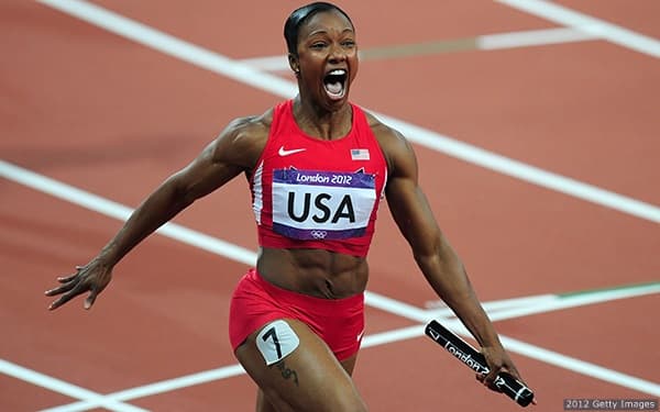 Carmelita Jeter in London