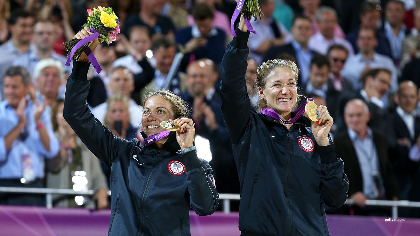 Misty May-Treanor and Kerri Walsh Jennings