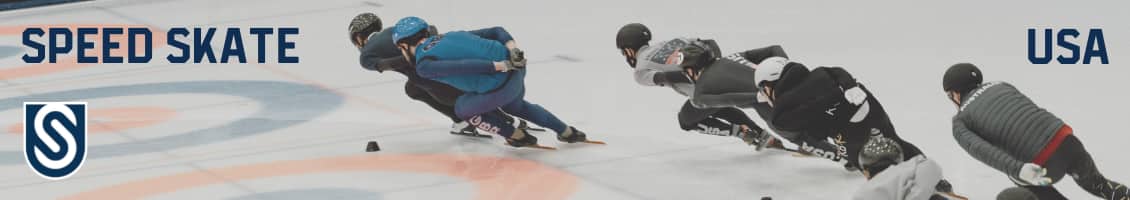 Speed skate usa banner