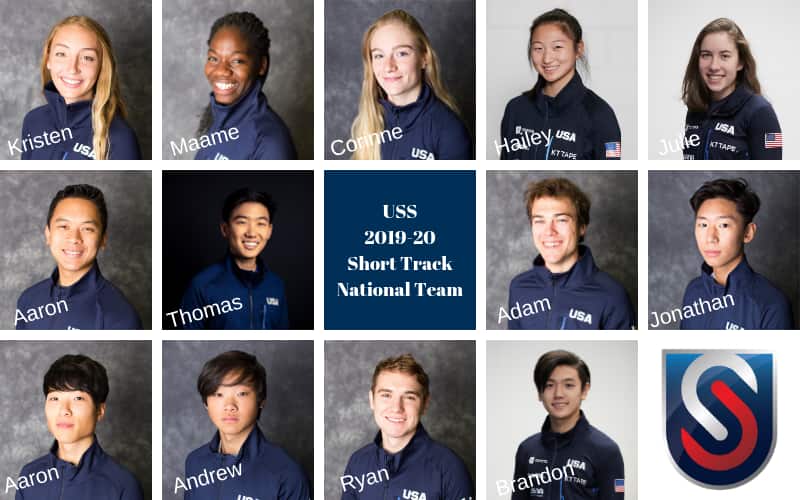 The 2019-20 National Short Track Team