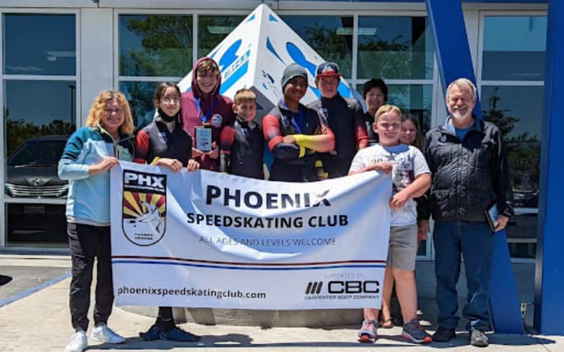 Santa Clarita Article speedskating speed skating short track clubs