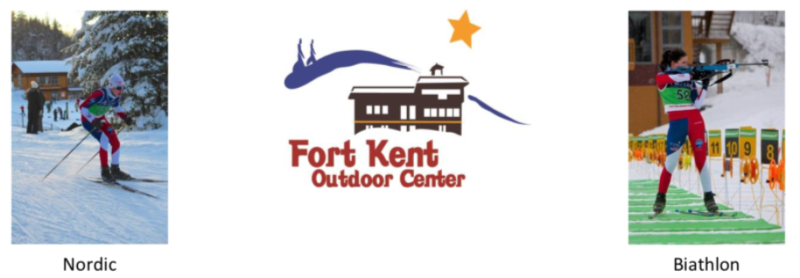 Post Graduate Biathlon and Nordic Program Fort Kent Outdoor Center Logo
