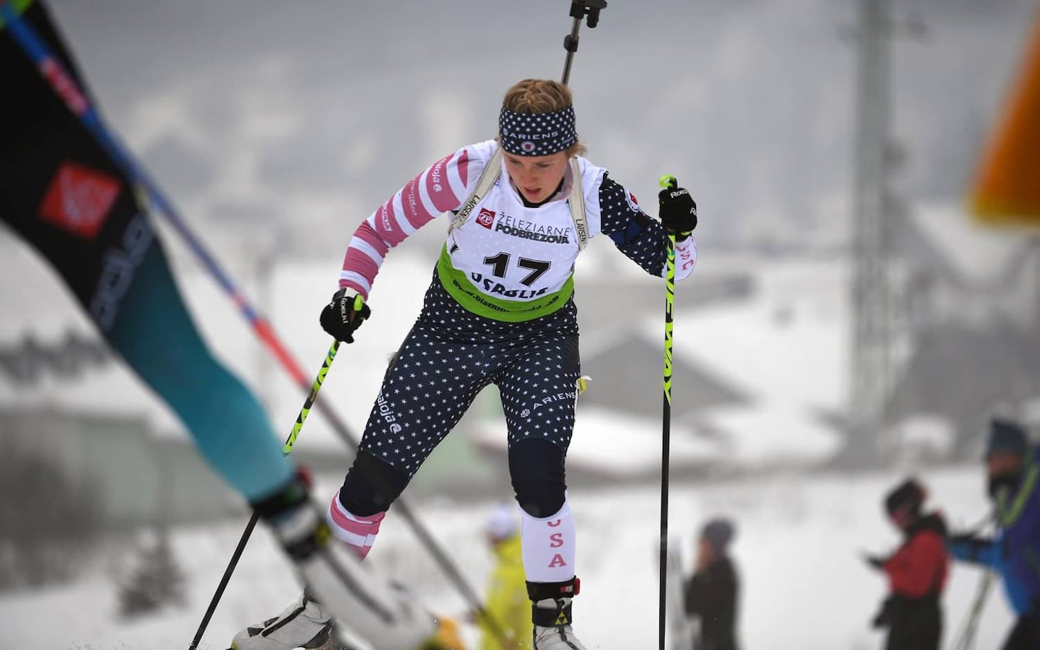Chloe Levins junior women's sprint